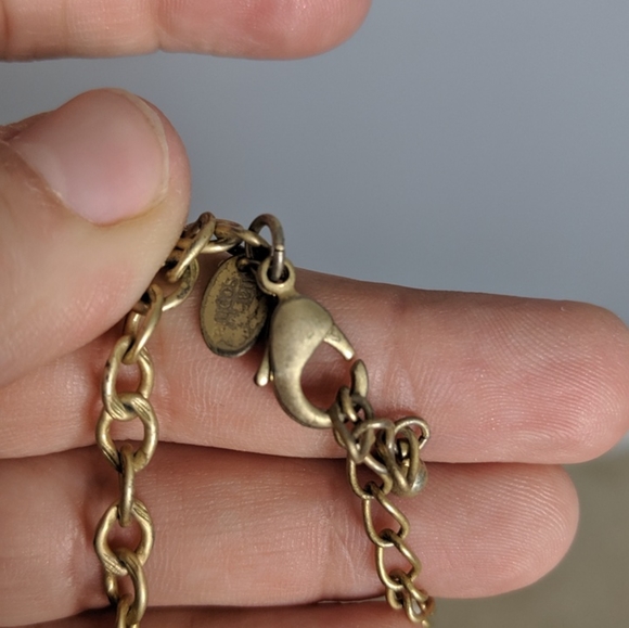 Lia Sophia Golden Girl Flower Necklace - Picture 2 of 6